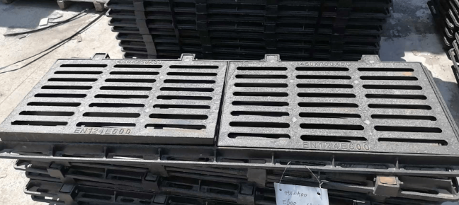 东河镇球墨铸铁连体双篦展示