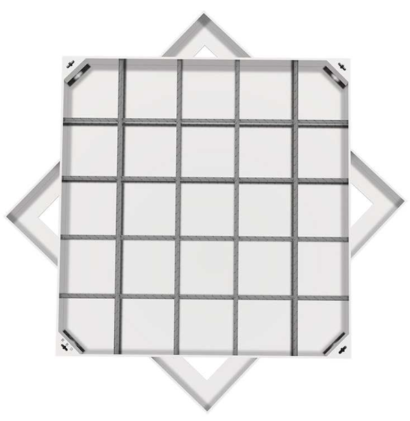 东河镇不锈钢方井展示